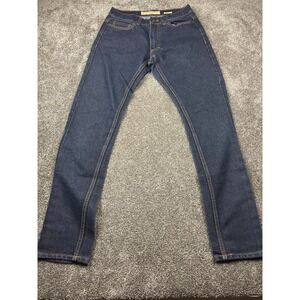 Vintage Genes‎ Pants Mens 28x32 Dark Blue Slim Fit 1891 Denim Blue Jeans
